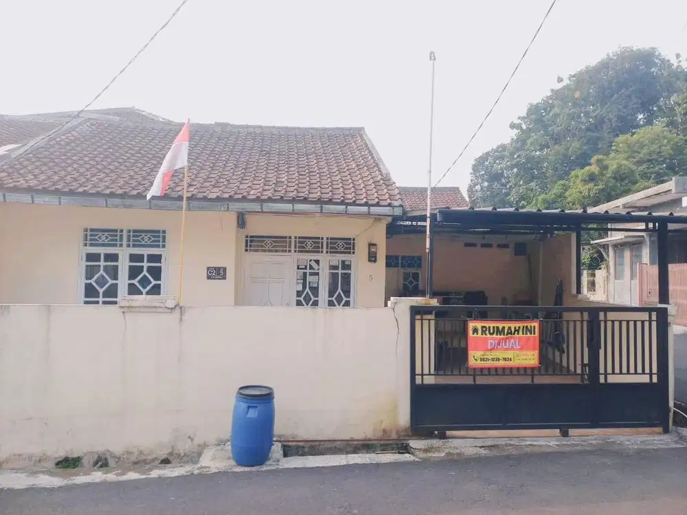 Di jual rumah tinggal di perumahan kebun raya pamoyanan