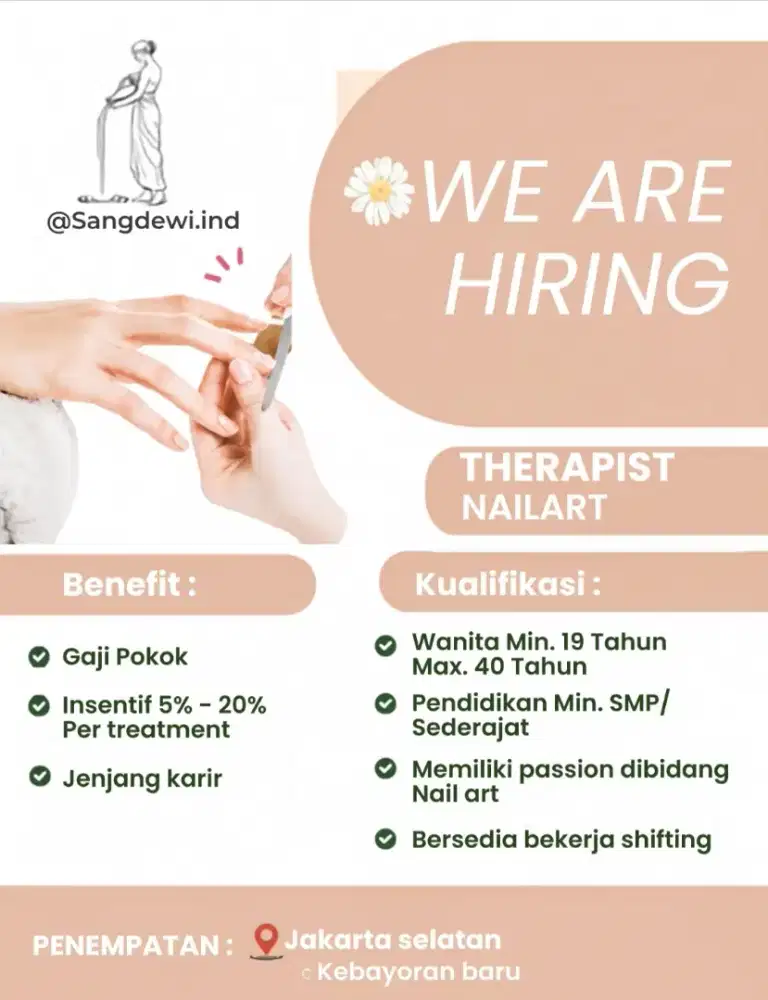 LOWONGAN KERJA NAIL ART