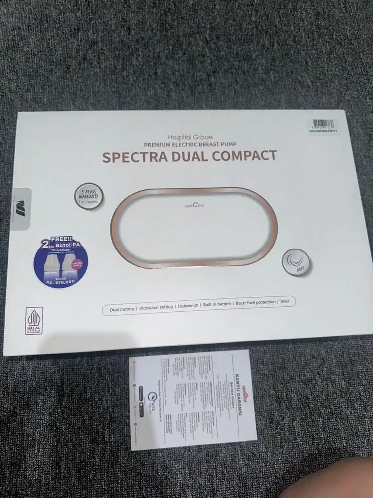 Jual Pompa ASI Spectra Dual Compact (9) Breast Pump