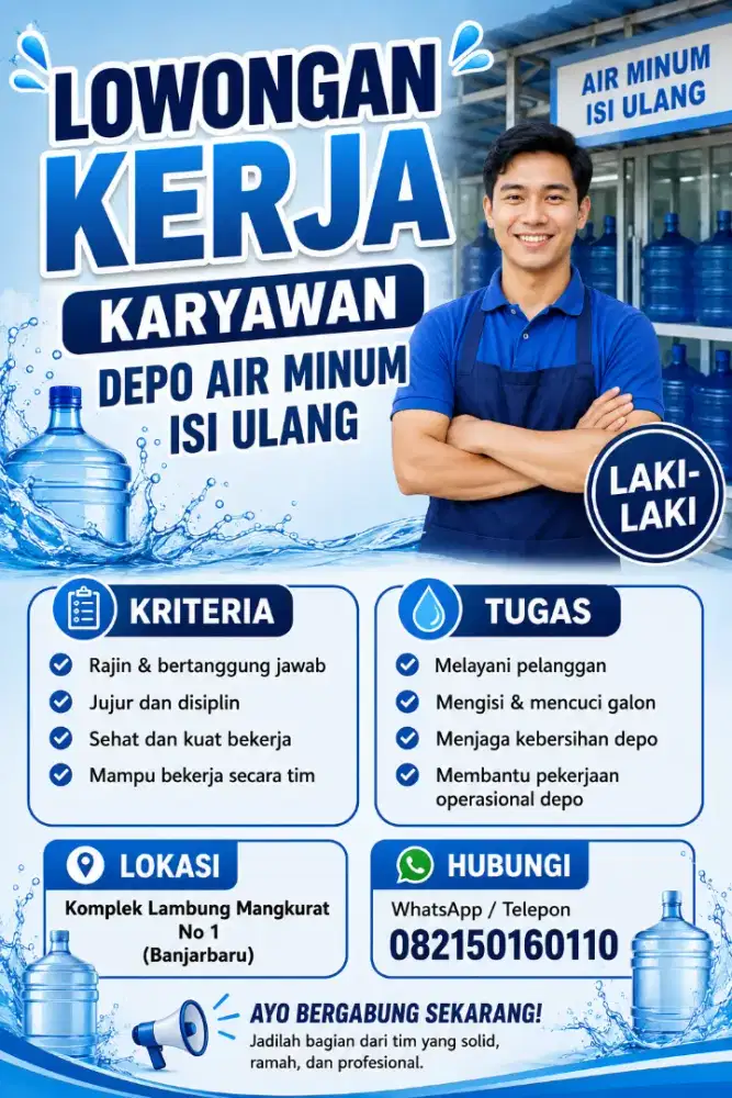 Dibutuhkan segera