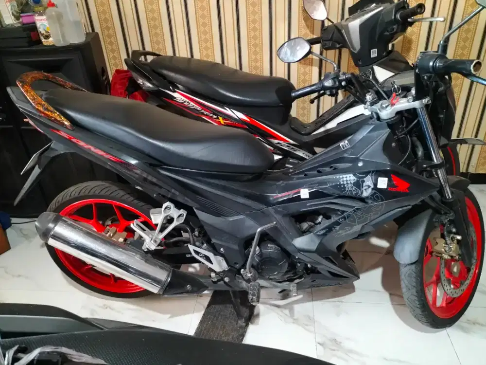 Honda sonic 2016 tgn 1 ors mesin hls PJK aman lkp