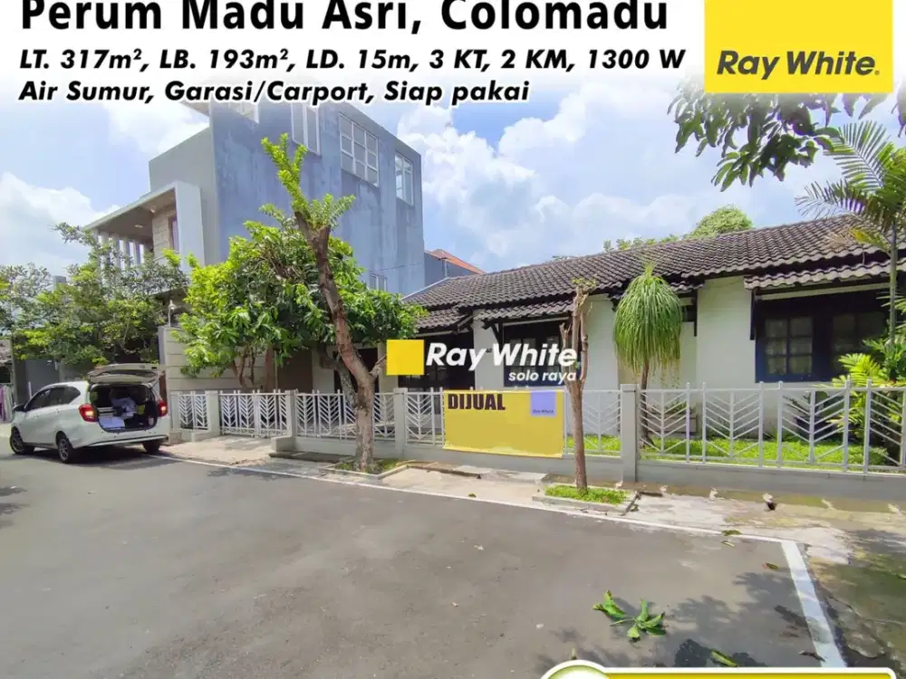 Dijual Perum Madu Asri Colomadu