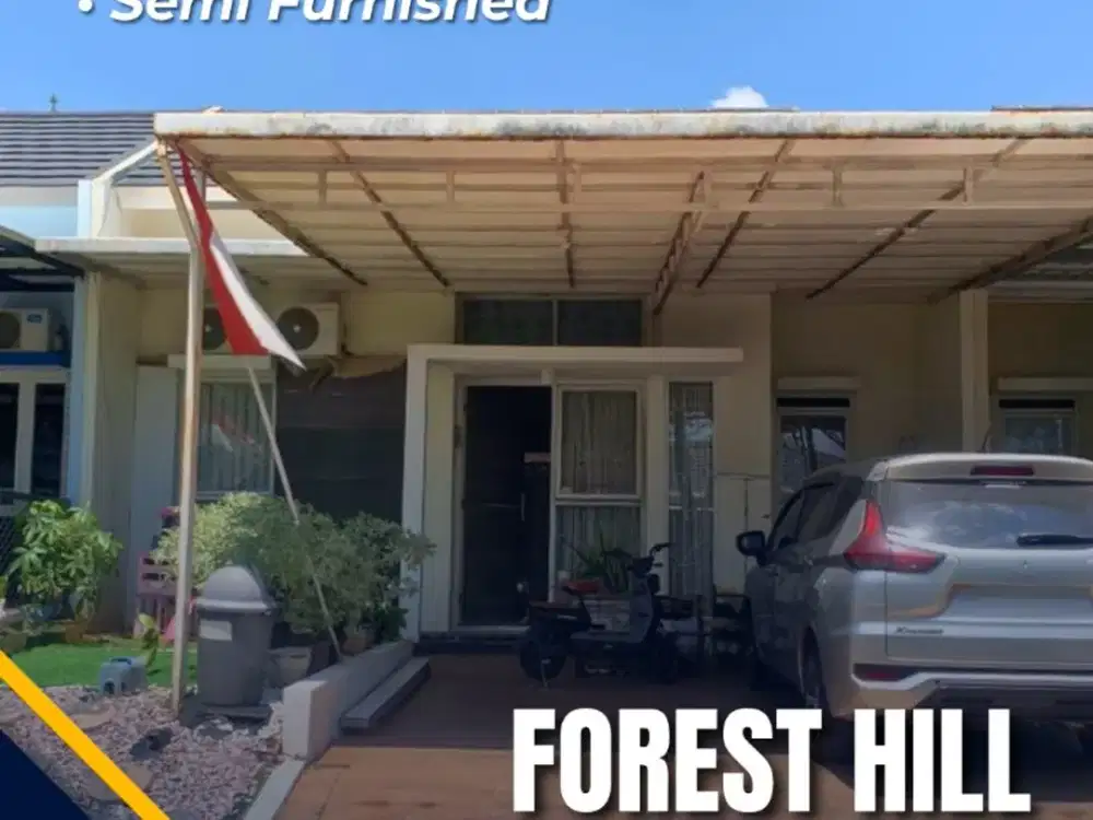 Rumah Semi Furnished di Forest Hill Citraland Bsb Semarang