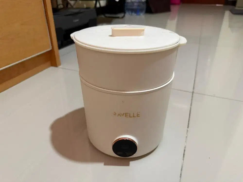 Panci Listrik Ceramic Touchscreen Multi Cooker Ravelle 1,6L