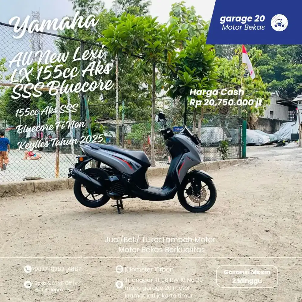 Yamaha All New Lexi LX 155cc VVA_Fi Bluecore Tahun 2025
