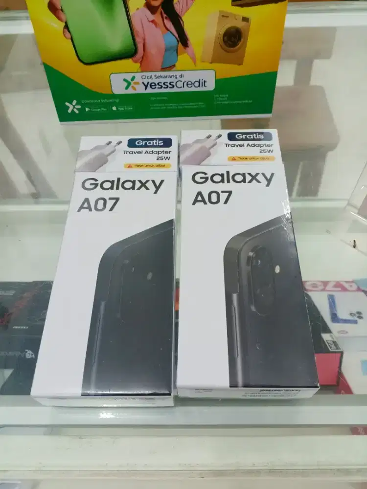 Samsung galaxy A07 4+4 128gb black