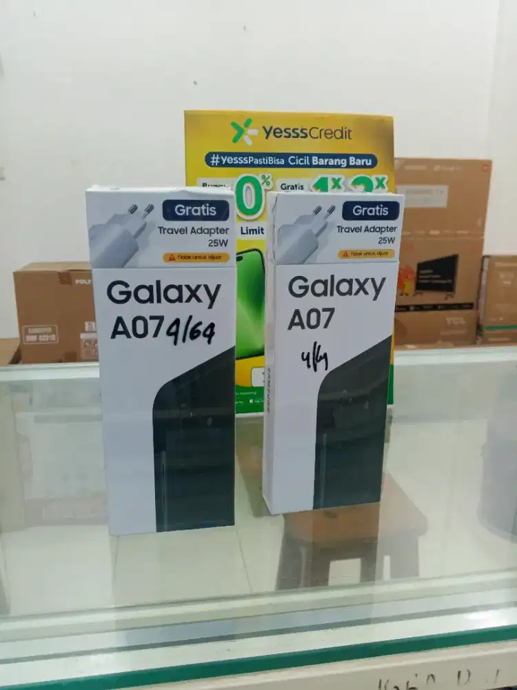 Samsung galaxy A07 4+4 64gb silver