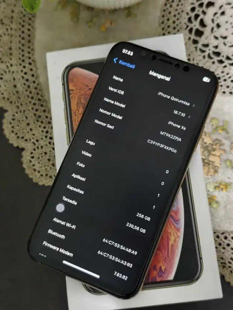 Iphone xs ibox 256 full set