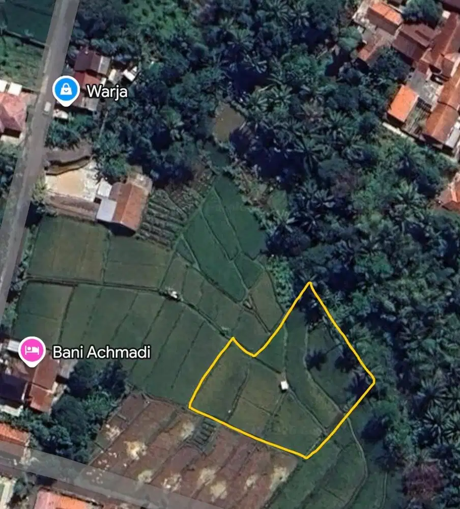 Jual Tanah Sawah