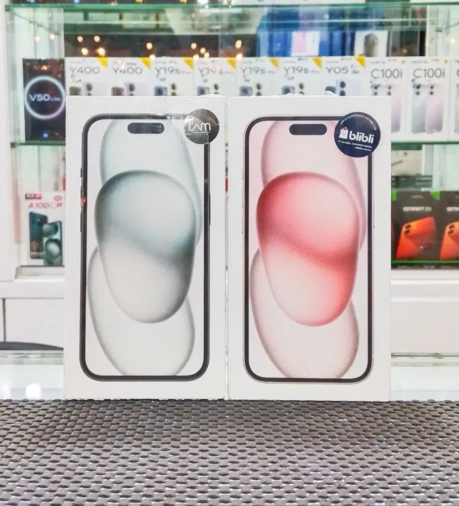 BARU..IPHONE 15/128 IBOX SEGEL/GARANSI RESMI.