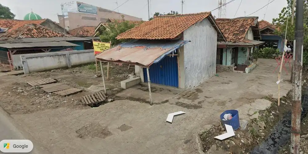 DIJUAL LAHAN KOMERSIAL + BANGUNAN