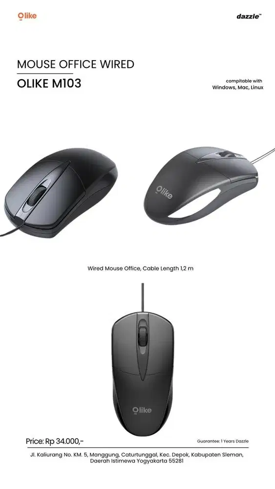 Olike M103 Wired