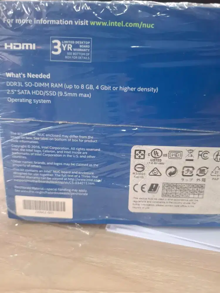 Dijual Second Mini PC tahun 2019 Intel Celeron