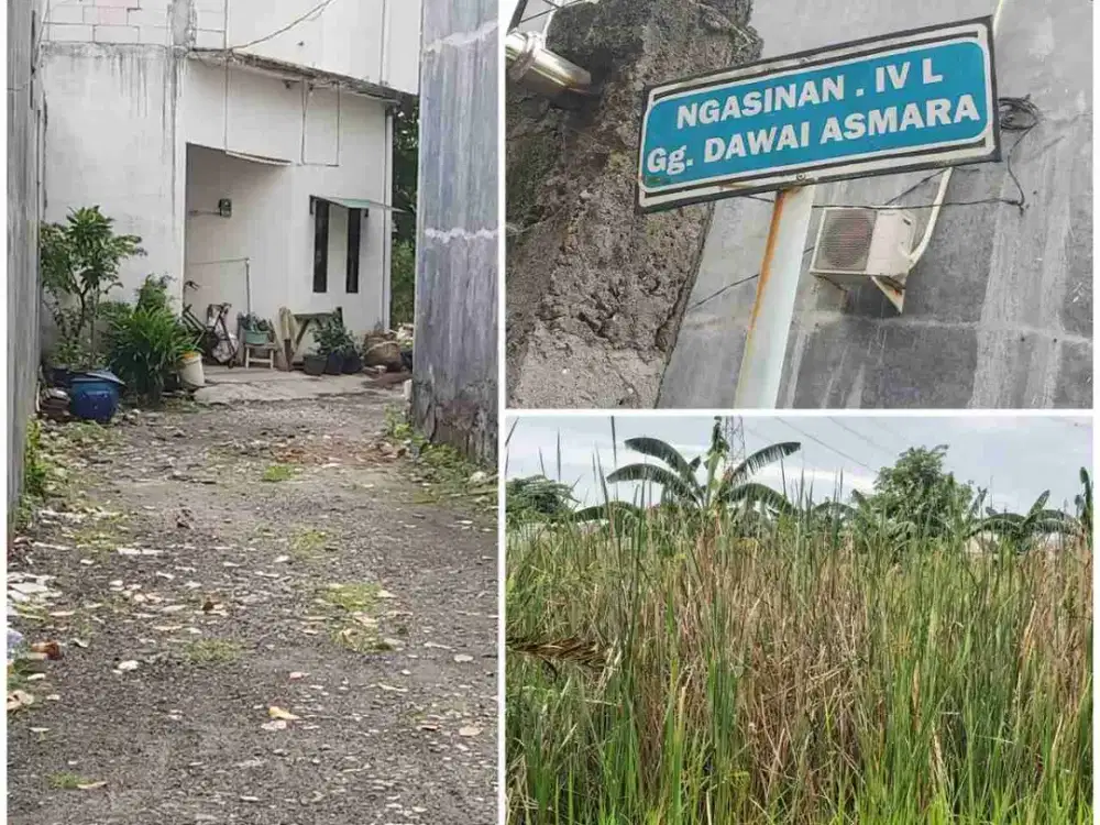 Tanah kavling strategis di Ngasin Menganti Gresik