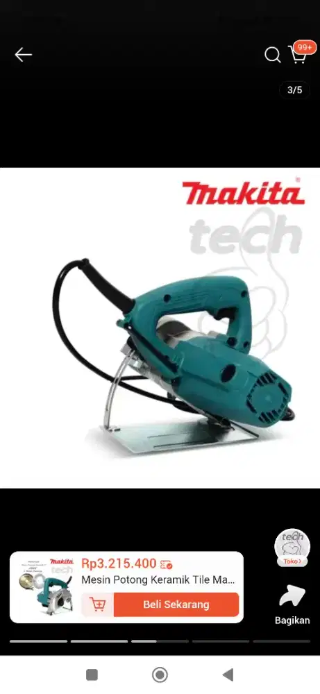 Mesin Potong Keramik Tile Marble 5 Makita M4101 XB