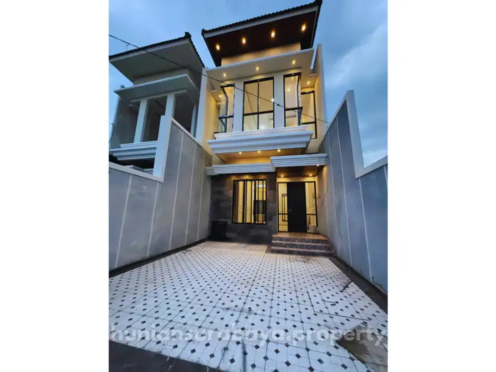 Rumah Baru 2 Lantai Medayu Rungkut Dekat MERR Surabaya SHM