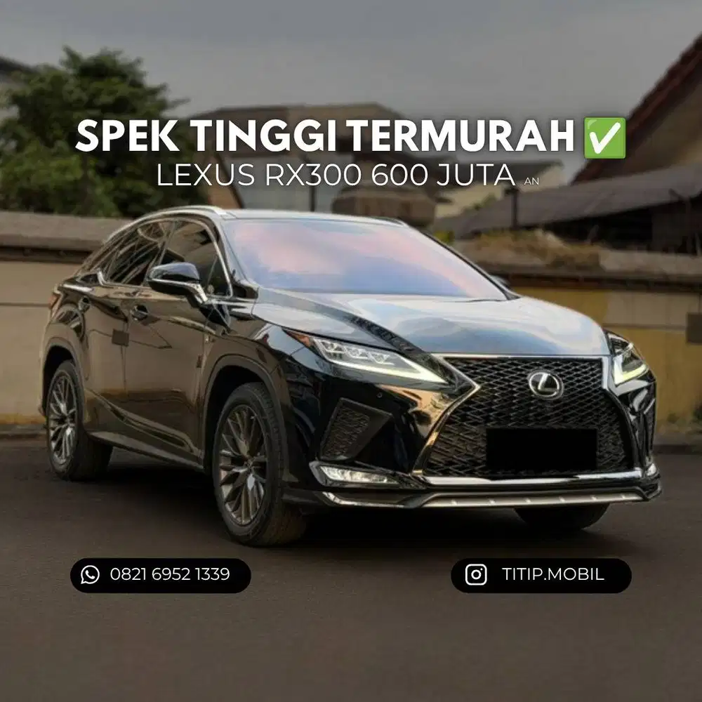 [CASH] Lexus RX300 F-Sport Facelift 2020