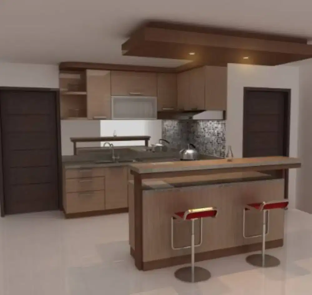 Kitchen set minimalus