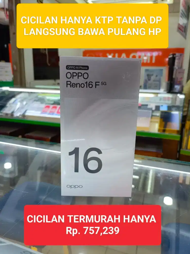 OPPO RENO 16F 5G CICILAN TANPA DP