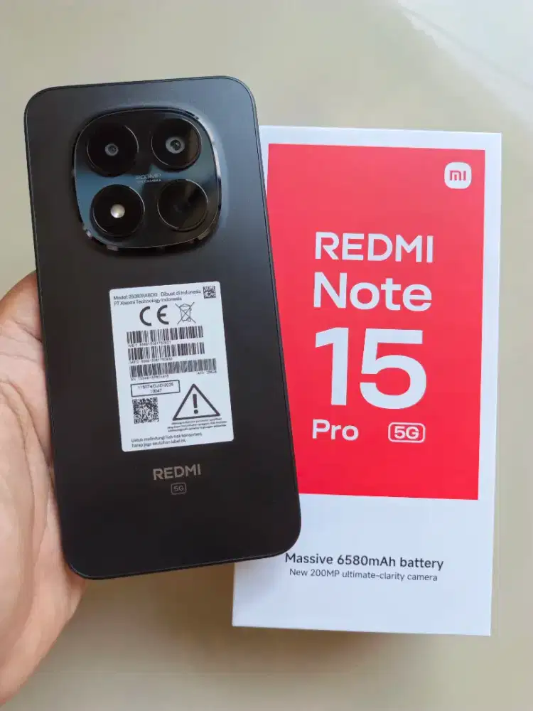 (1 Bulan'an Pakai) Redmi Note 15 PRO 5G Like New