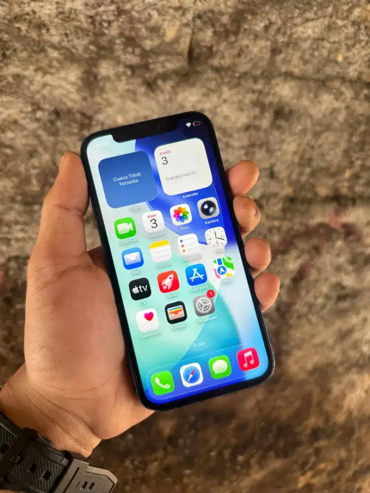 Iphone 12 64 gb blue ibox resmi