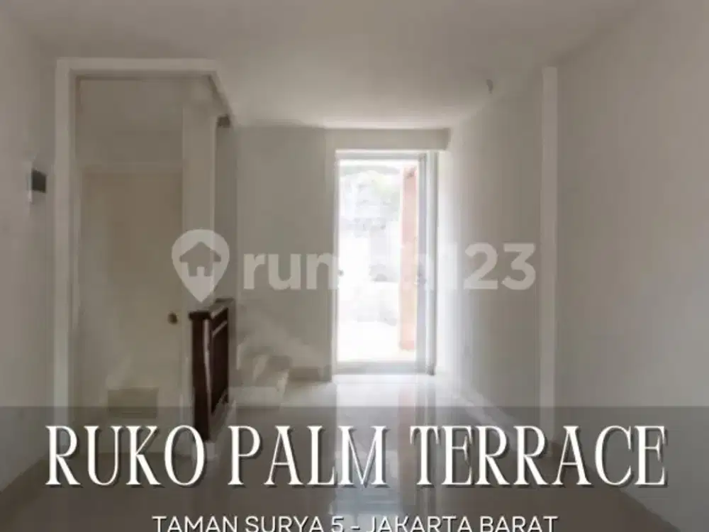 Dijual Ruko Palm Terrace Taman Surya 5 - Jakarta Barat