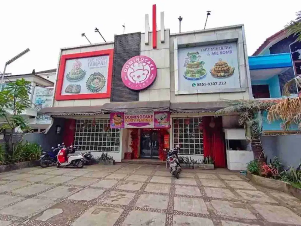 Jual rumah usaha pinggir jalan jambore villa cibubur indah, ciracas Jaktim