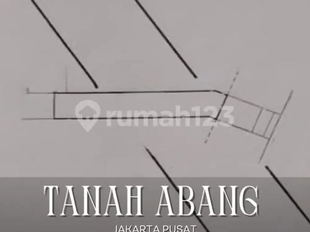 Dijual Tanah Lokasi Strategistanah Abang - Jakarta Pusat