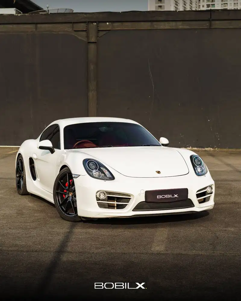 NIK 2014 Porsche Cayman 2.7 (981) Carrara White