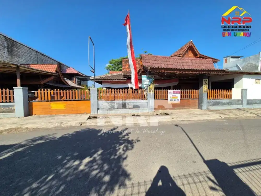 Dijual Resto Joglo 2 Lantai dekat Pantai Syariah Banyuwangi