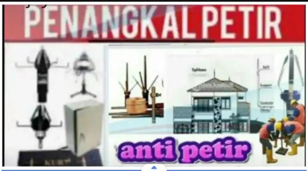Teknisi grounding pasang penangkal petir Jatiasih Jatiwarna