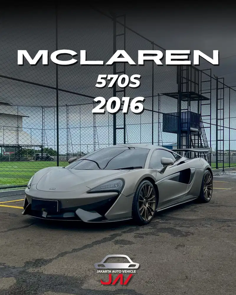 MCLAREN 570S 2016 / LOW ODO / LIKE NEW / MINT CONDITION