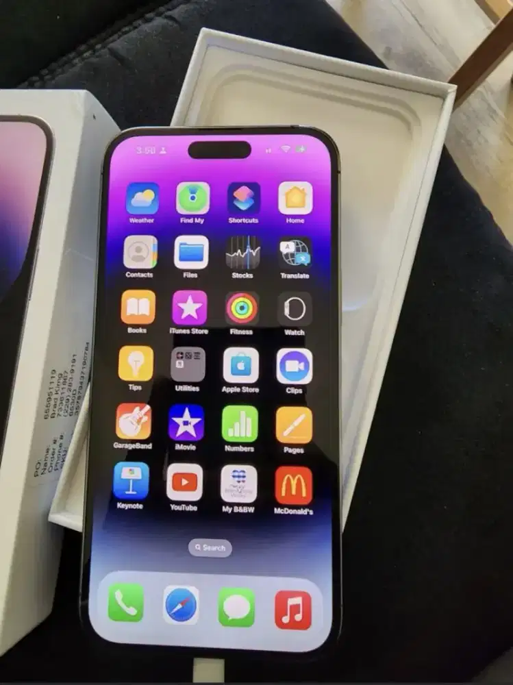 iPhone 14 promax 128GB Beacukai all operator permanen