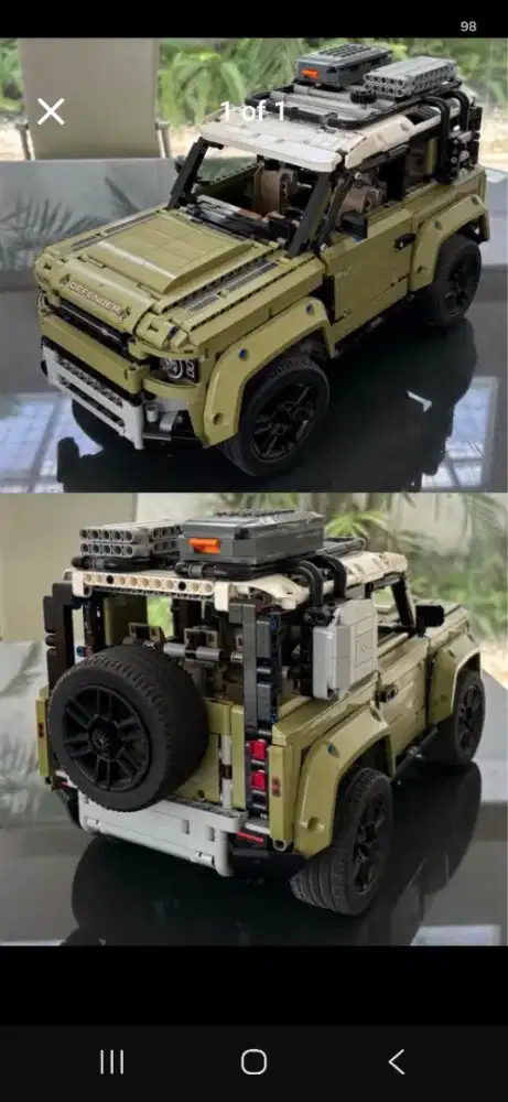 Lego land rover defender