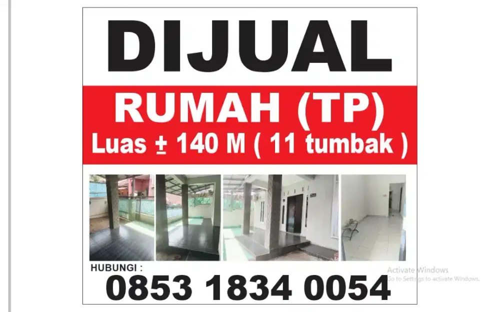 Di jual rumah asri