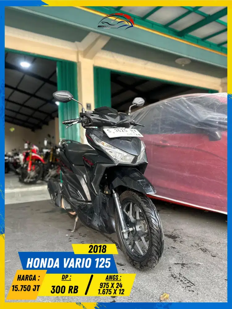 HONDA VARIO 125 2018 PLAT S READY MASZEHH HIKMAH MOTOR KEPUH MALANG