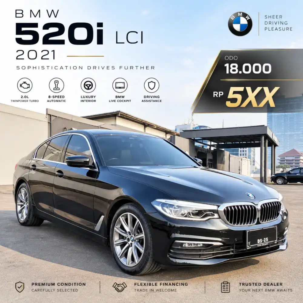 [SUNROOF] BMW 520I 520 LCI 2020 / 2021
