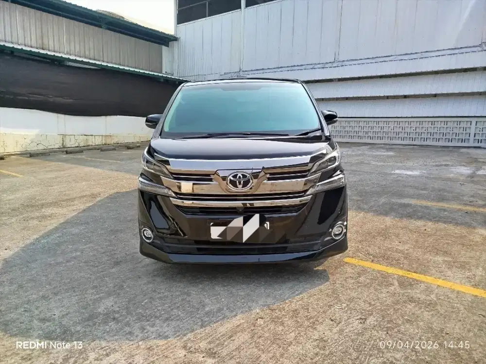 Toyota Vellfire 2.5 G 2015