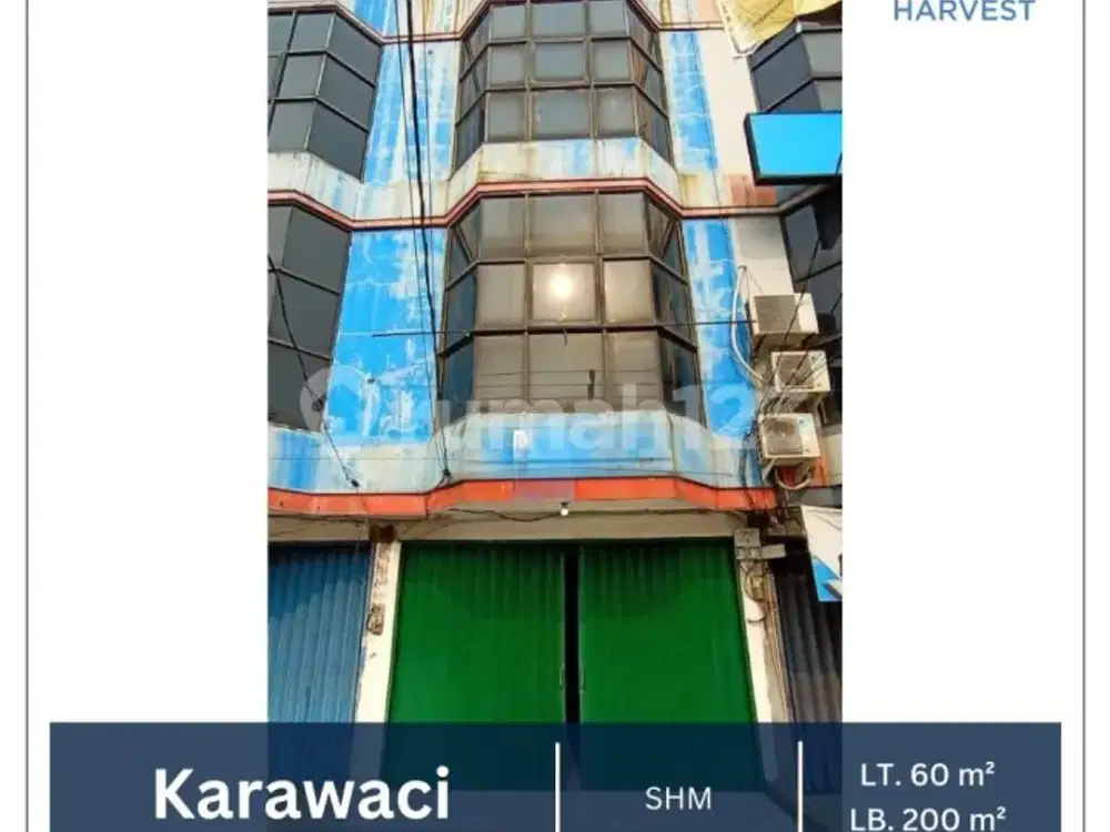 Dijual/disewakan Cepat Ruko Komersial di Karawaci