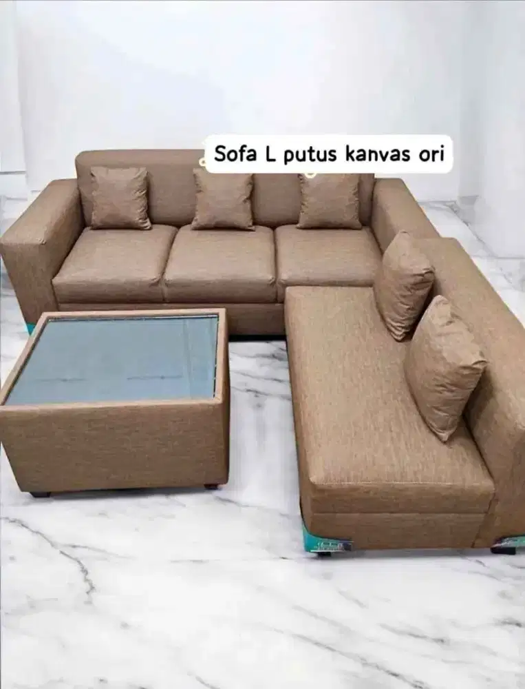 Sofa L minimalis murah