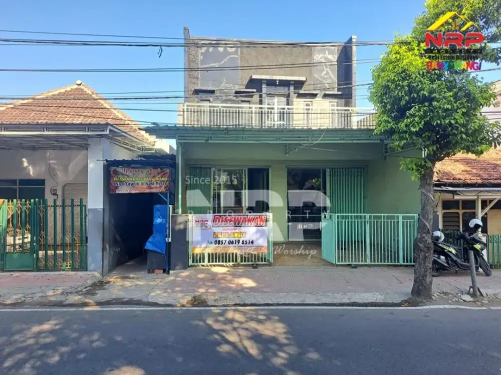 Disewakan Ruko Strategis 2 Lantai di Banyuwangi Kota