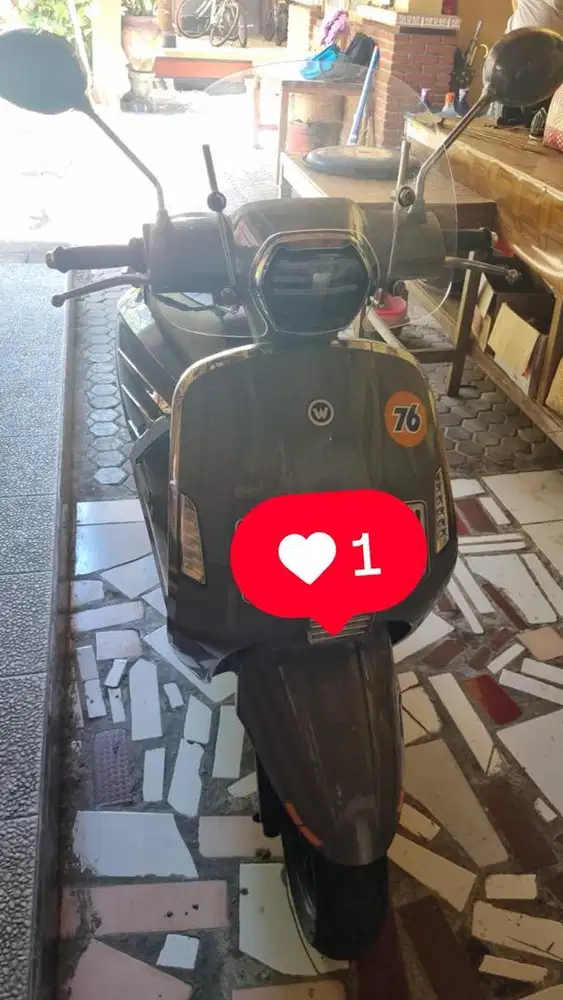 Dijual motor wmoto greta 150, scooter retro