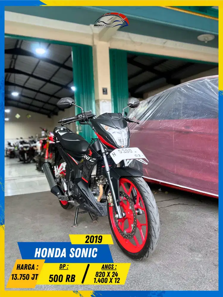 HONDA SONIC 2019 MANTAP POLL MASZEEHH HIKMAH MOTOR KEPUH MALANG