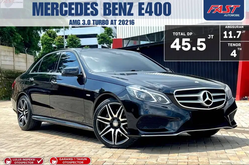GOOD CONDITION LOW KM.48RB MERCEDES BENZ E400 AMG 2016 PANORAMIC