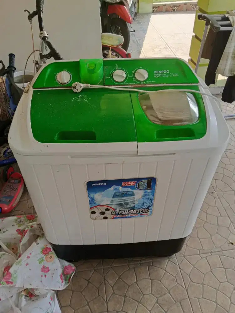 Mesin cuci denpo 2 tabung