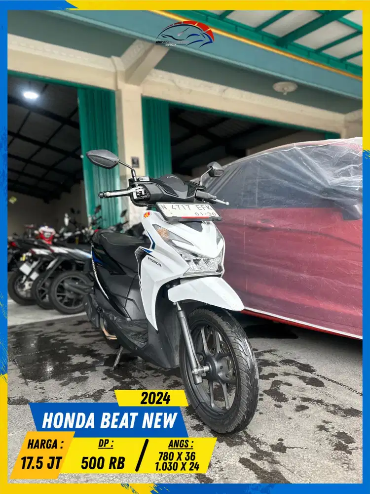 HONDA BEAT NEW 2024 NDANG PANTAU BOLOH HIKMAH MOTOR KEPUH MALANG