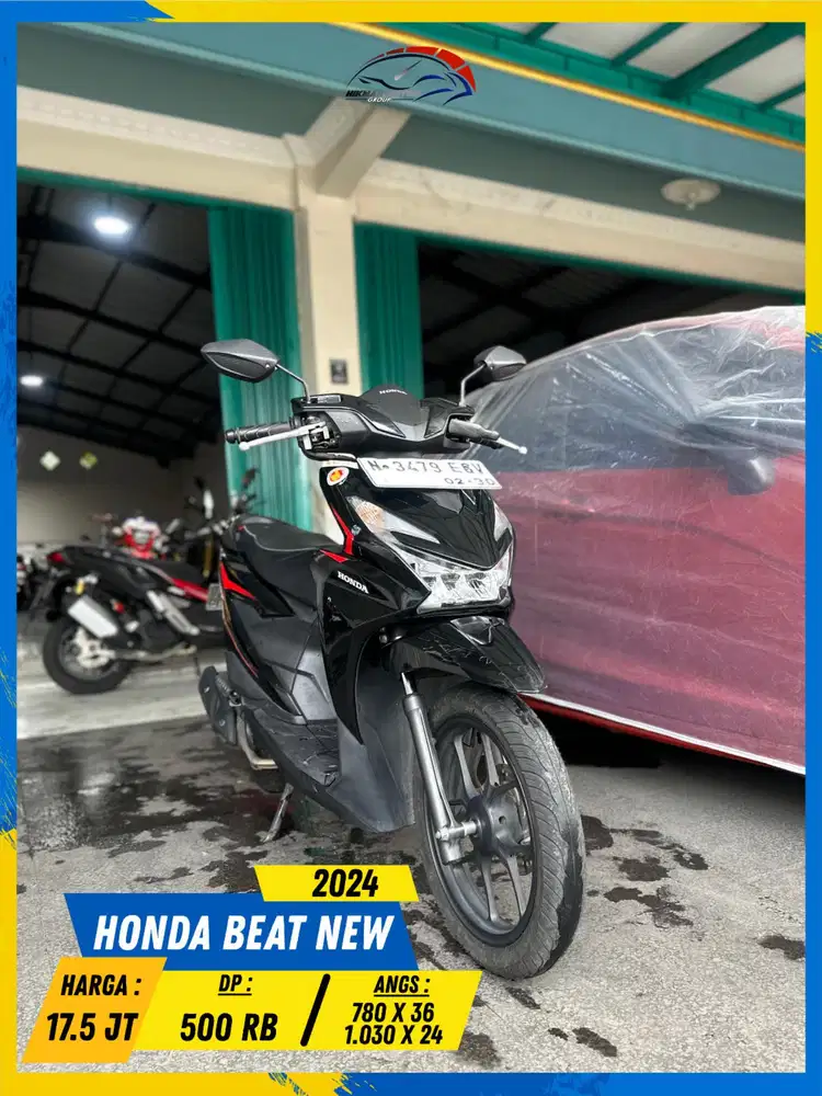 HONDA BEAT NEW 2024 READY BOSSKU HIKMAH MOTOR KEPUH MALANG