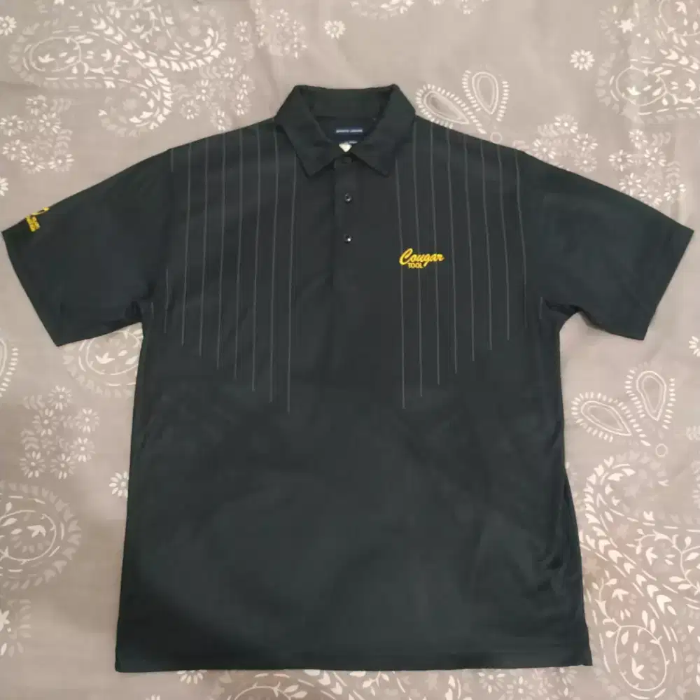 Kaos Jersey Polo Golf Sporte Leisure Original Size L - Hitam