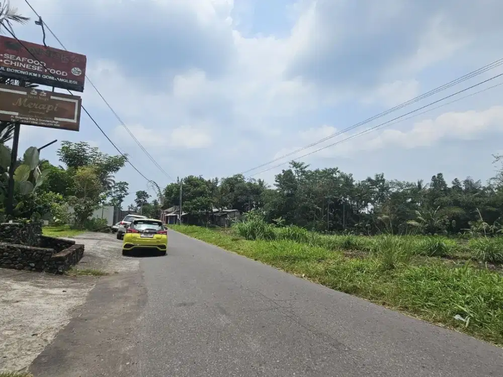 Tanah Dijual Area Jl Kaliurang Dekat Kampus UMY Jogja