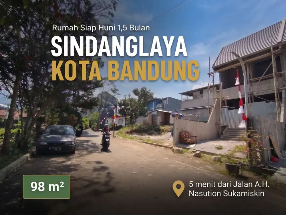 Rumah Siap Huni Arcamanik Sindanglaya 3 KT 5 Menit ke Sport Jabar